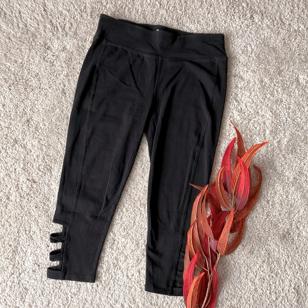 ACX Active | Cropped Black Leggings